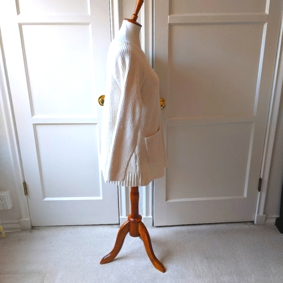 Soft Surroundings cream colored crew neck sweater - Picture 5 of 8